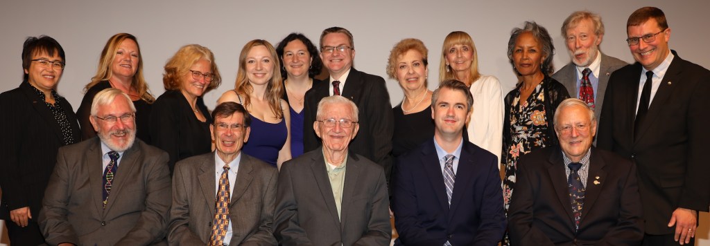 Group shot of past section chairs