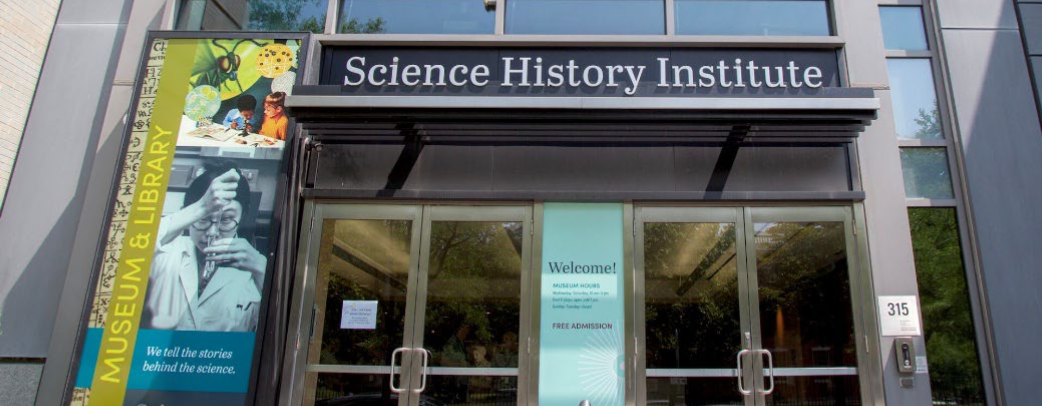 Entrance to Science History Institute