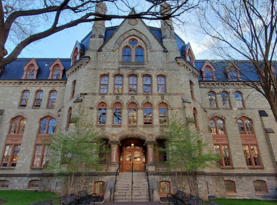 Entrance to Lynch Lecture Hall